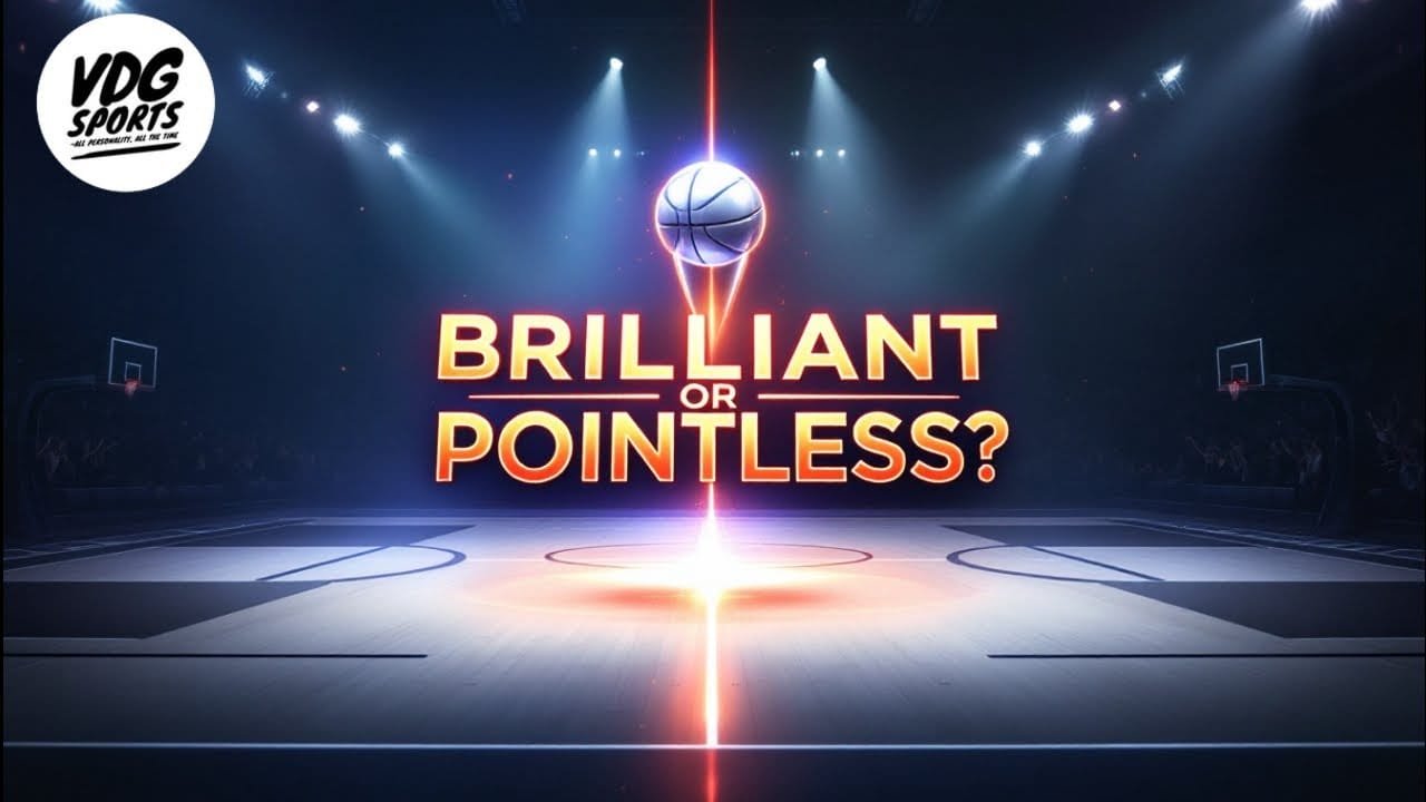 Thumbnail for Always trust the NBA to be futuristic history says so
